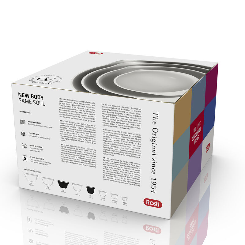 NEW Margrethe R&oslash;resk&aring;les&aelig;t 4 dele 4 stk.