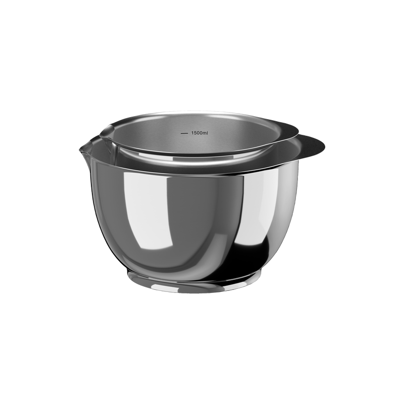 Steel Mixing bowl set 2 parts 2 pcs