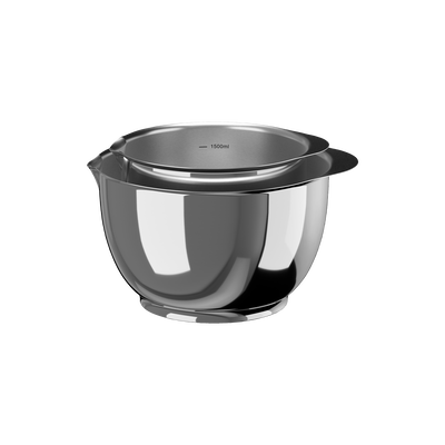 Steel Bakebollesett 2 dlr 2 stk.