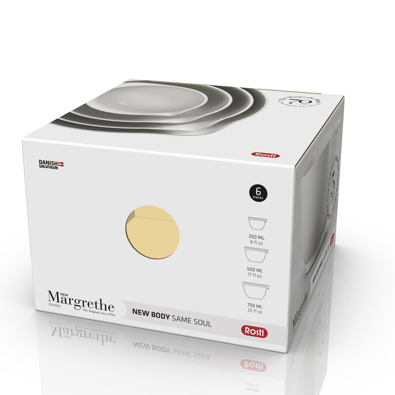 NEW Margrethe Minisk&aring;lsett 6 deler 6 deler