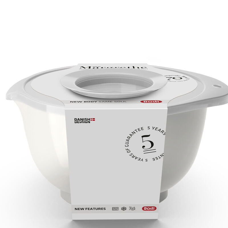 NEW Margrethe Bakebolle med piskelokk 2 stk.