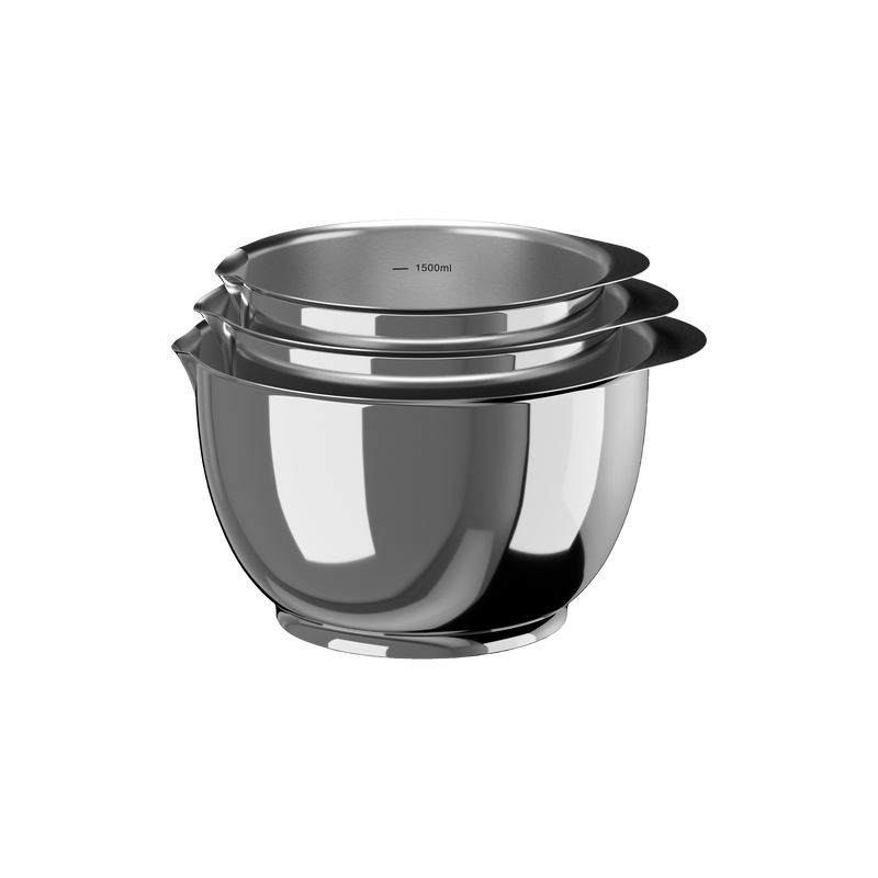 Margrethe R&oslash;resk&aring;les&aelig;t 3 dele 3 stk.