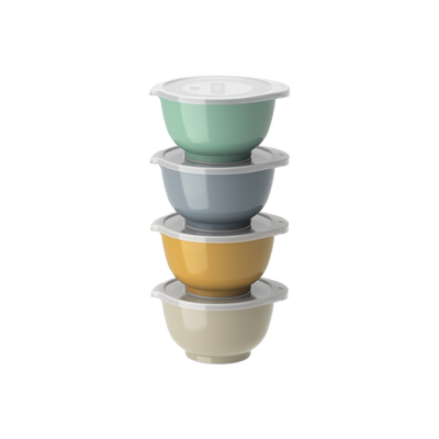 NEW Margrethe Mixing bowl set with lid 4 pcs