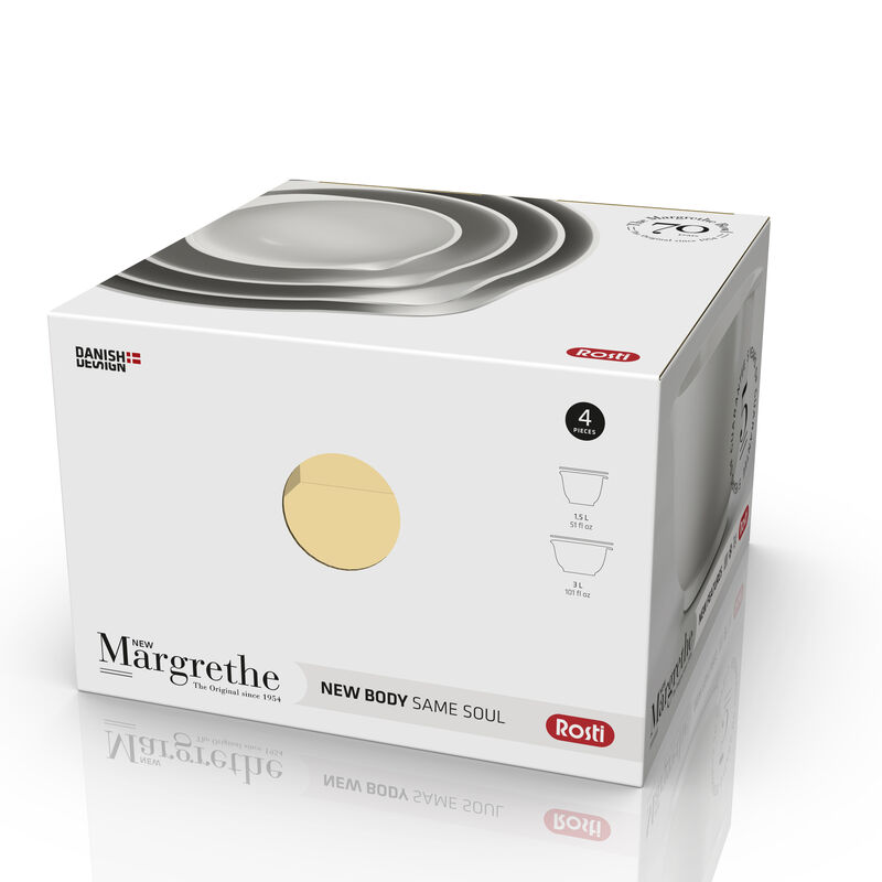 NEW Margrethe R&oslash;resk&aring;les&aelig;t 4 dele 4 stk.