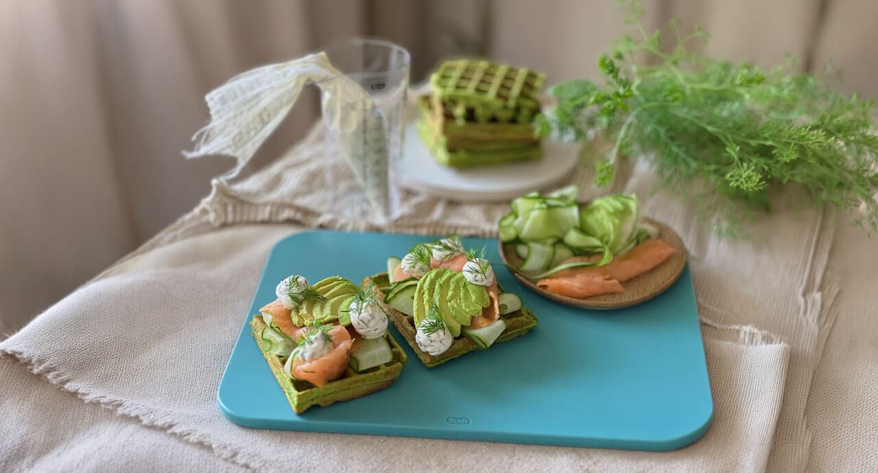 Gr&ouml;na spenatv&aring;fflor