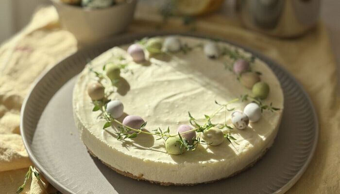 No-Bake citroncheesecake