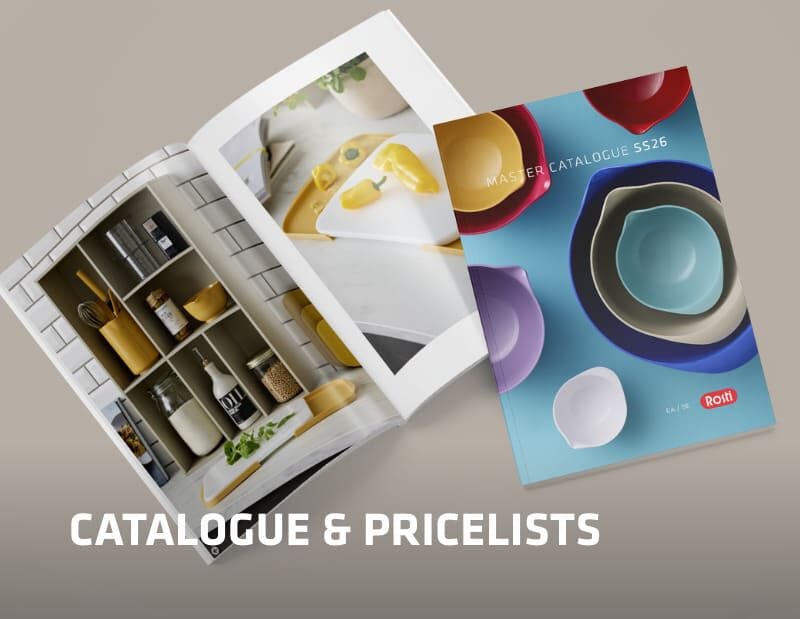 Rosti catalogue and pricelist mockup
