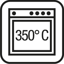 Ovnfast op til 350° C