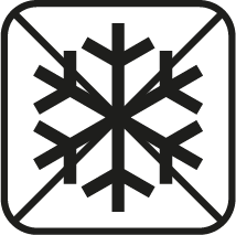 Egnet til fryser ned til -20C